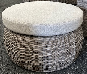 Marocco sidobord/pall 63 cm med ishink driftwood/lin