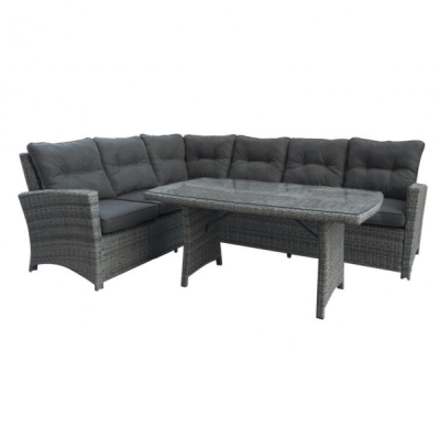 Liverpool utegrupp 2H3+bord konstrotting antracit#2