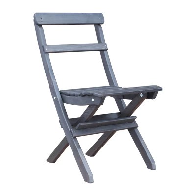 Knohult fällstol askgrå