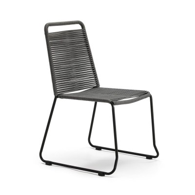 Barcelona stol rep grå/svart