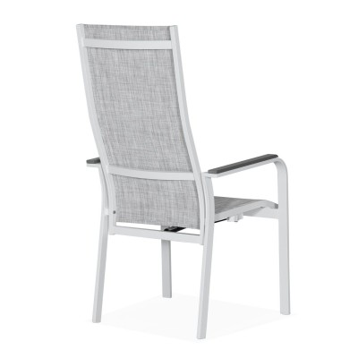 Malta positionsstol med vajer vit#4