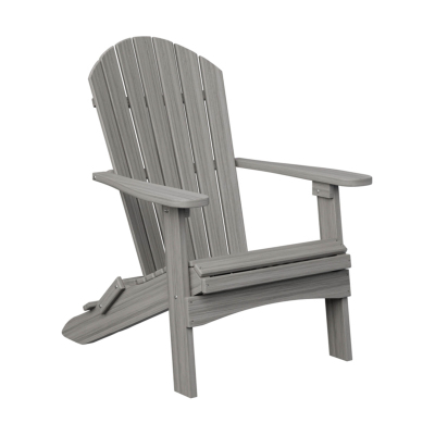 Adirondack däckstol hopfällbar natural finish driftwood