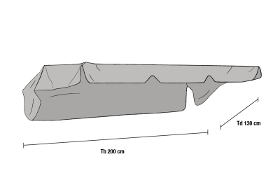 Olbia hammocktak grå