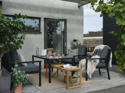 Vevi bänk 120 teak natur#3