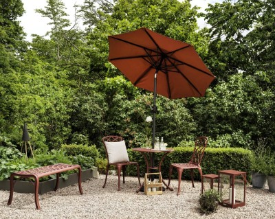 Cambre parasoll 200 cm röd/antracit#3