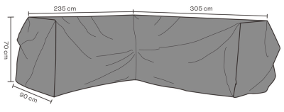 Möbelskydd L 305/235x70x90 cm andas