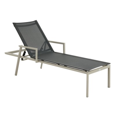 Delia solsäng khaki/textilene