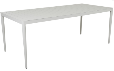 Bigby 195x90 cm ljusgrå