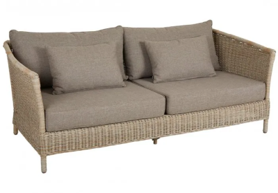 Aster 3-sits soffa beige med dyna#1