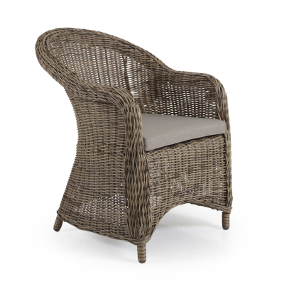 Eads karmstol natur konstrotting med sittdyna