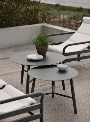 Vannes sidobord D60x45 cm antracit#2