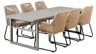 Vevi bord 230x95 cm khaki#4