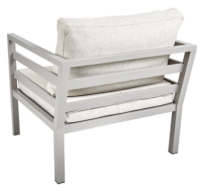 Weldon fåtölj khaki/beige allvädersdyna#2