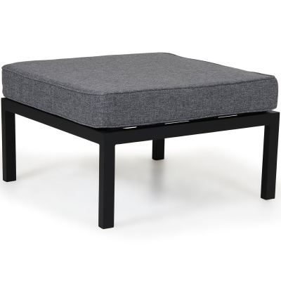 Weldon fotpall svart/grå allvädersdyna