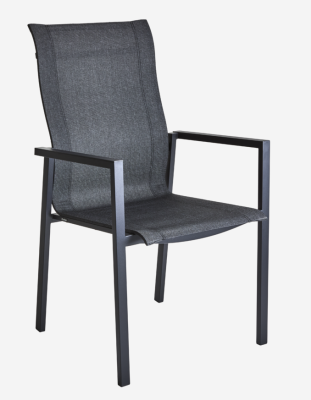 Comfy karmstol svart/svart