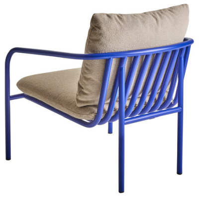 Bendt fåtölj indigo blue/teddy beige#2