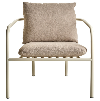 Bendt fåtölj pearl white/teddy beige#3