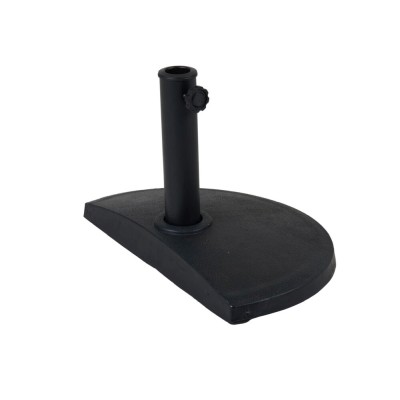 Kvitter parasollfot halv 9kg svart