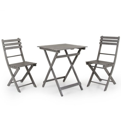 Bruton caféset grå