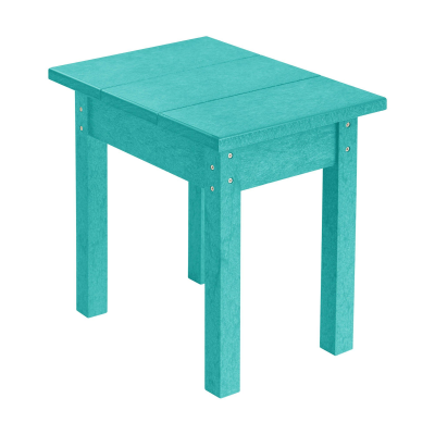 Classic Adirondack sidobord/pall turkos