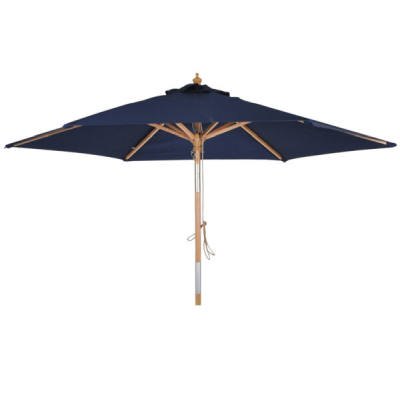Cannes parasoll 250 cm marin/trä
