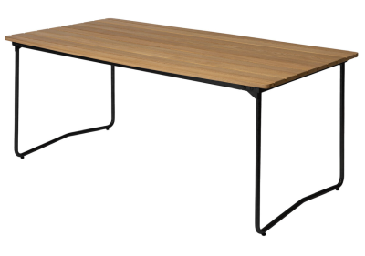 Bord B31 170 oljad ek/svart - Grythyttan