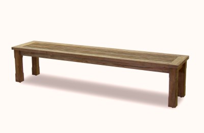 Juwana teakbänk 195 cm återvunnen teak