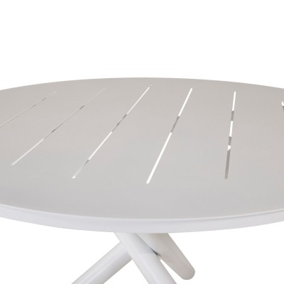 Alma bord 120 cm vit aluminium#2