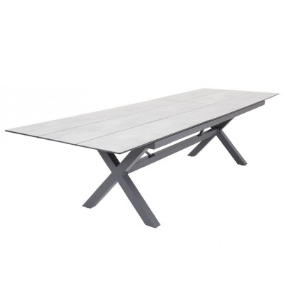 Bord X-leg 240/315x100 cm HPL/alu antracit#2