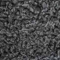 Klinte bänk 45 cm oljad ek med fårpälsimitation