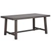 Brooklyn matbord 170x95 mörkbrun ek#2