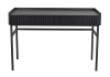 Halifax skrivbord 120 svart ek/svart metall