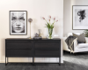 Everett sideboard 160 svart ek/svart#2