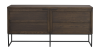 Everett sideboard 160 brun ek/svart