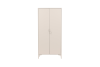Piring garderob 85x183 cm beige metall#1