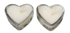 Presentkit hjärta Unconditional Love stor S/2 doftljus