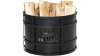 Ask vedkorg "Fire wood" svart metall#2