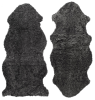 Curly fårskinn 1,5-set mörkgrå