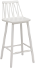 ZigZag barstol 63 cm vit