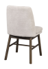 Amesbury stol ljusbeige tyg/bruna ekben#9