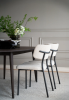 Herbster stol beige tyg/svarta metallben#7