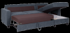 Elle bäddsoffa divan H med förvaring Crush 302/04 dark grey#2
