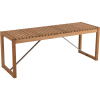 Vevi bänk 120 teak natur#1
