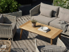 Aster 3-sits soffa beige med dyna#3