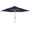 Cannes parasoll 250 cm marin/trä