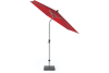 Riva 250 cm parasoll red/antracit