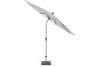 Riva 300 cm parasoll light grey/antracit