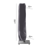 Parasollskydd till sidoarmsparasoll 7970 H250x55/60 cm - AEROCOVER#2